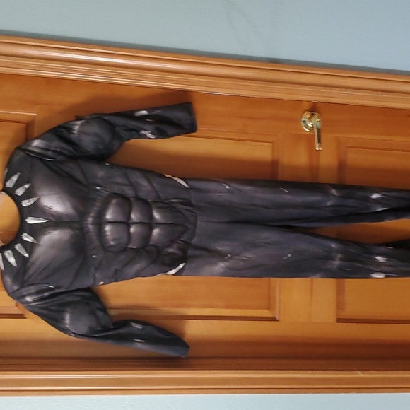 Marvel Avengers Black Panther‎ Size Kids Large Costume - Picture 1 of 10